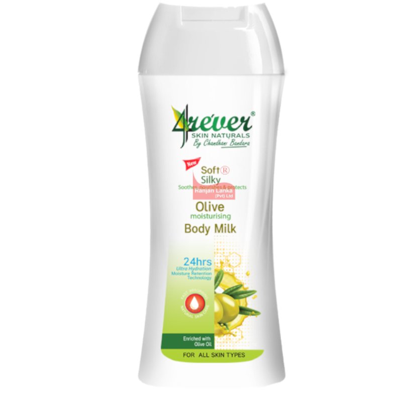 4rever-soft-silky-olive-brightening-body-milk-200ml-706570.jpg 4Rever Olive Body Milk 200Ml - Image 1